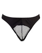 Amorable by Rimba - String met netstof - One Size - Zwart