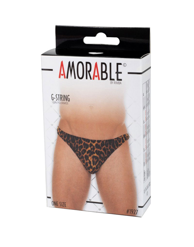 Amorable by Rimba - String - One Size - Luipaardprint