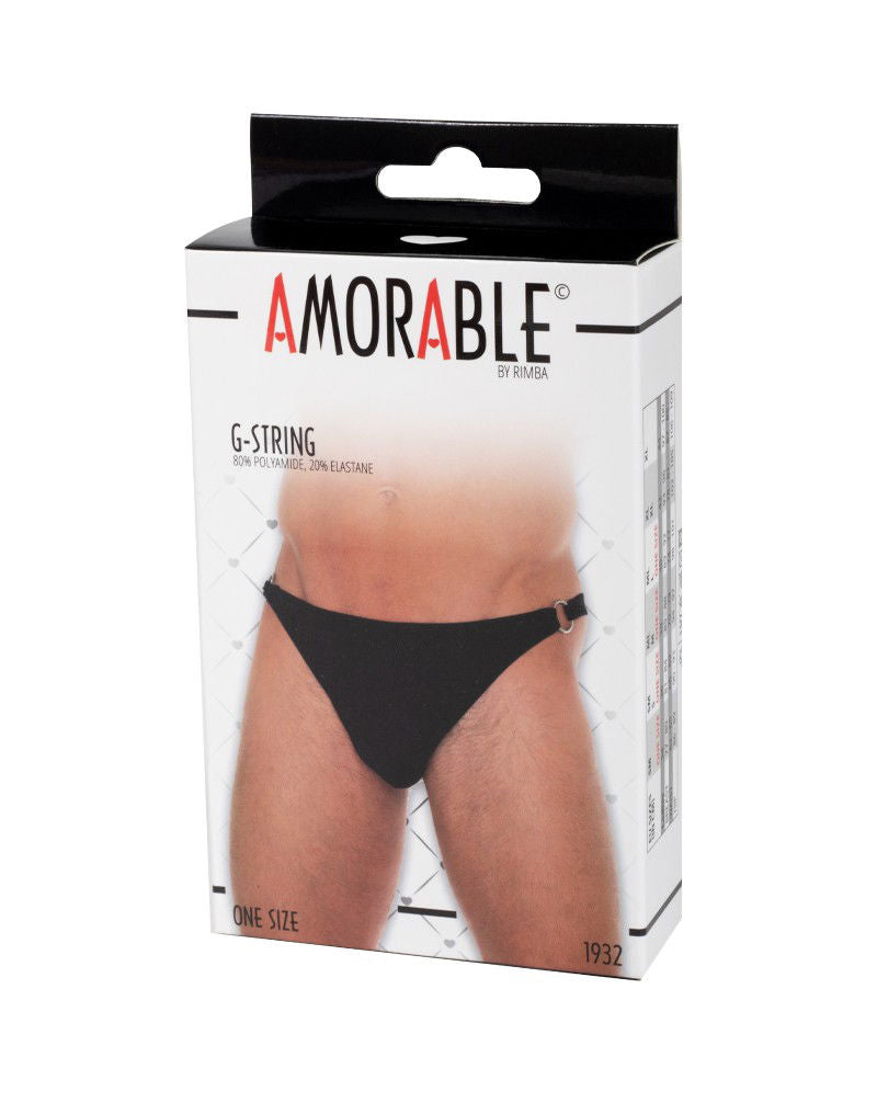 Amorable by Rimba - G-String - One Size - Zwart