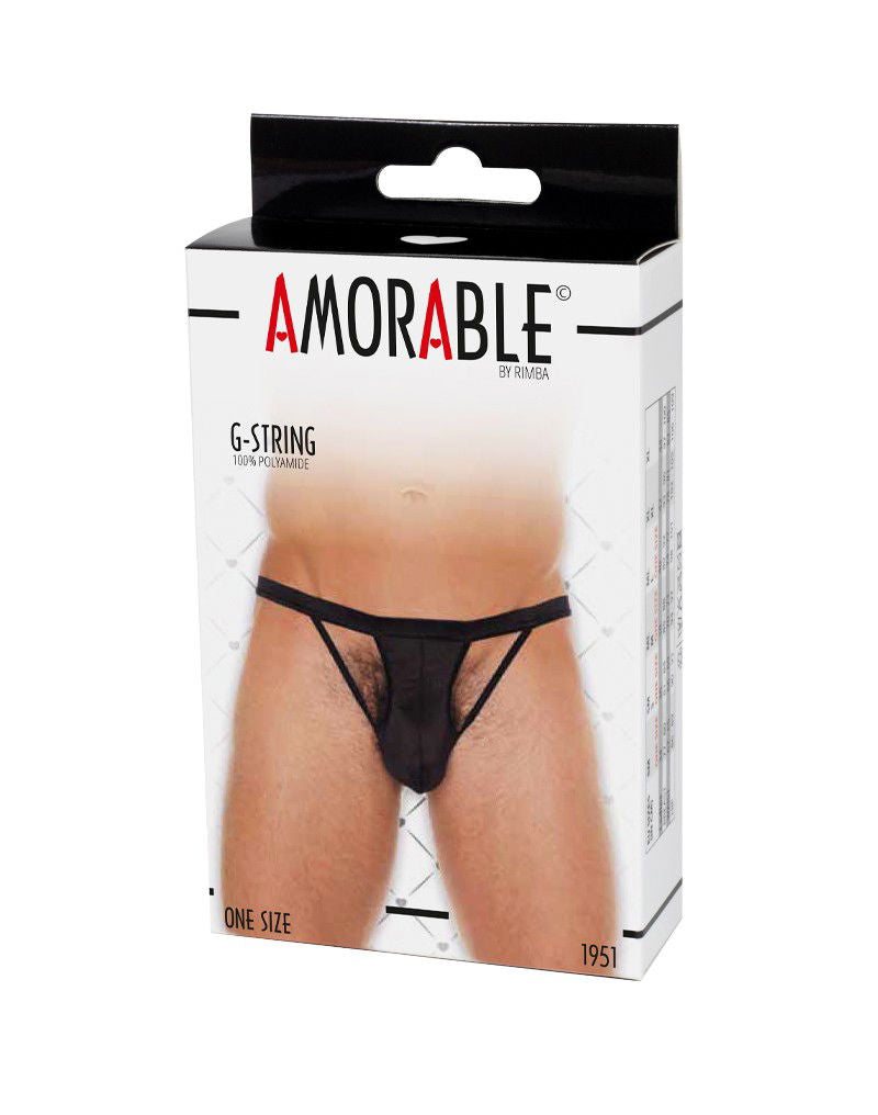 Amorable by Rimba - Open string - One Size - Zwart