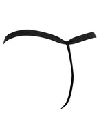 Amorable by Rimba - String met tekst - One Size - Zwart