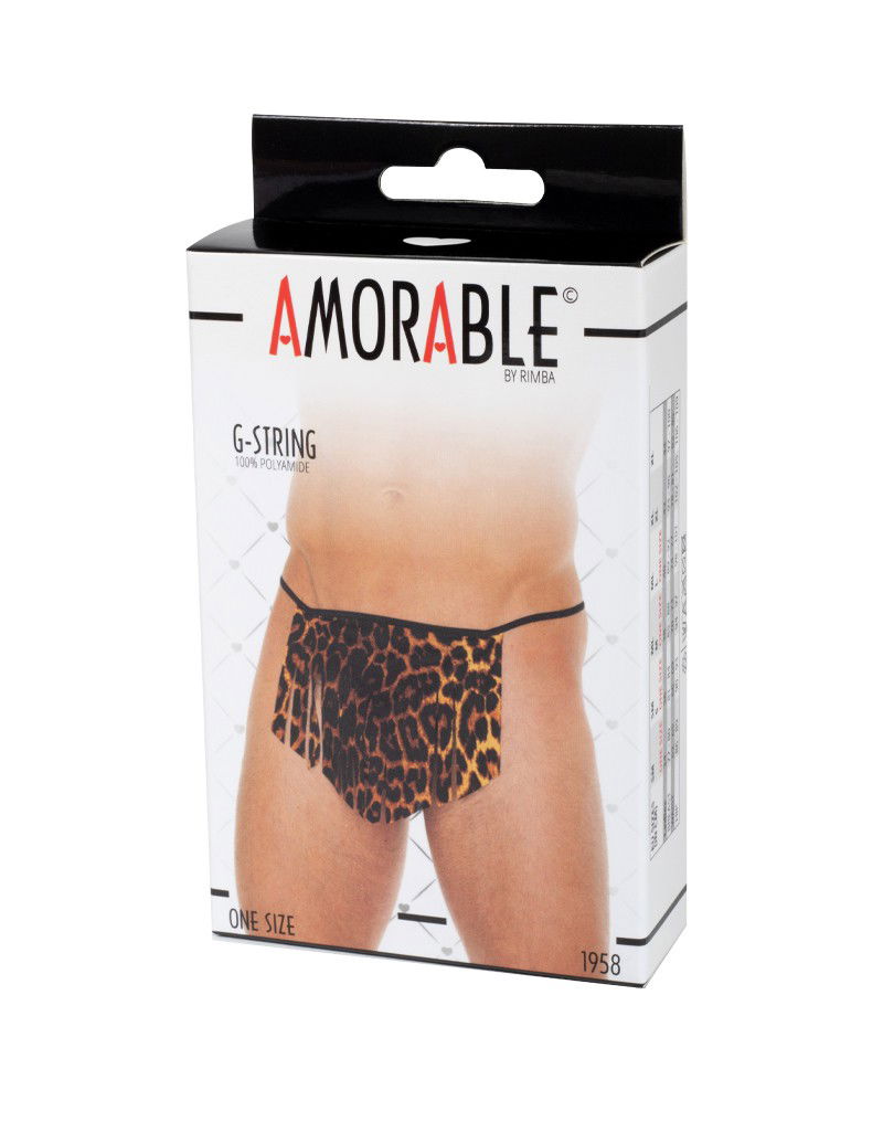 Amorable by Rimba - Jungle string - One Size - Luipaardprint