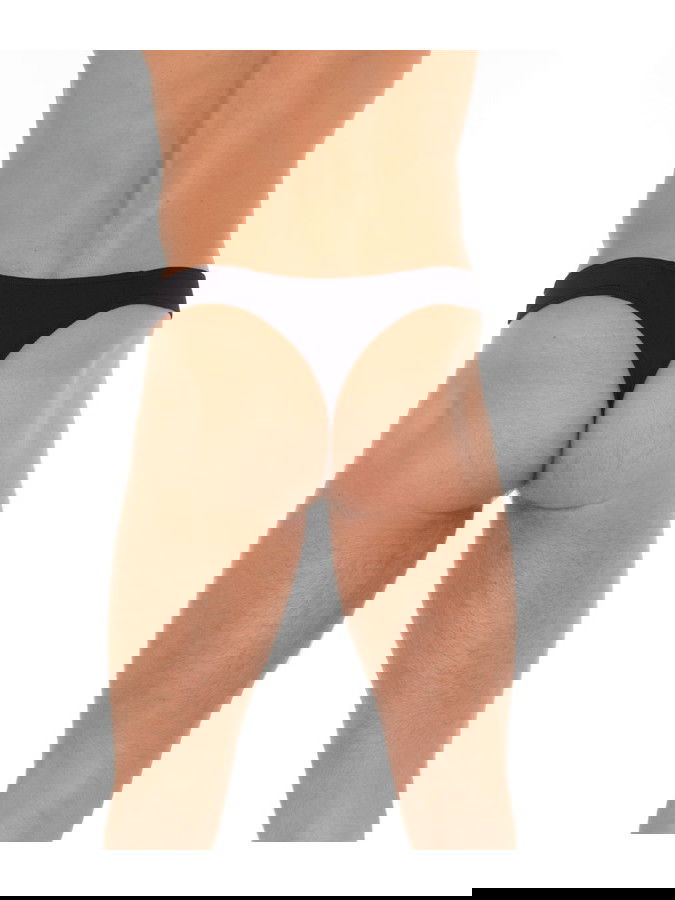 Amorable by Rimba - String met ritssluiting - One Size - Zwart