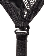 Amorable by Rimba - Jarretel met Slip en Kousen - One Size - Zwart