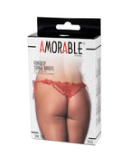 Amorable by Rimba - Tanga Slip - One Size - Rood