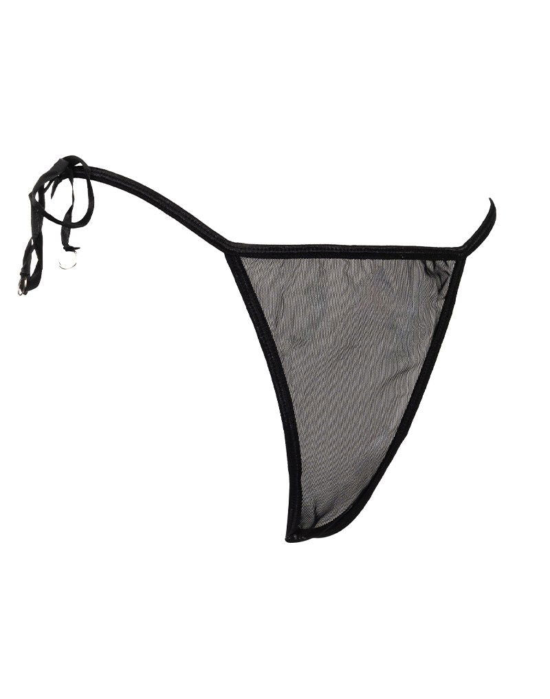 Amorable by Rimba - Tanga Slip - One Size - Zwart