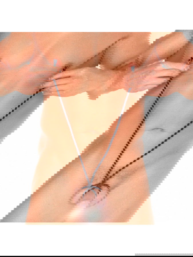 Rimba - Tepelklemmen. met penis / testikel koord