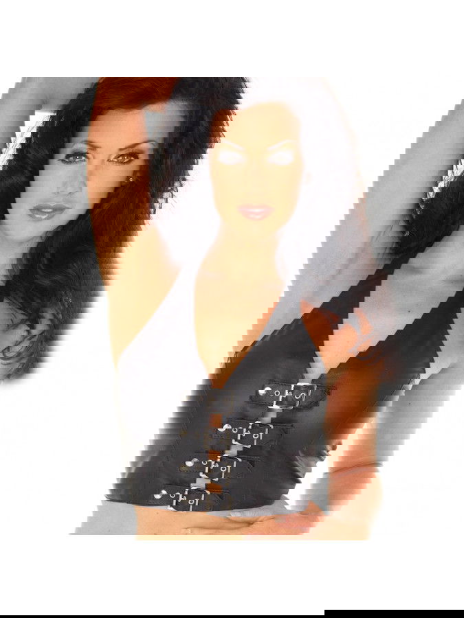 Rimba - Top met gespen aan de voorzijde