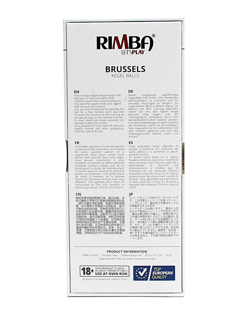 Rimba Toys - Brussels - Kegelballetjes - Blauw