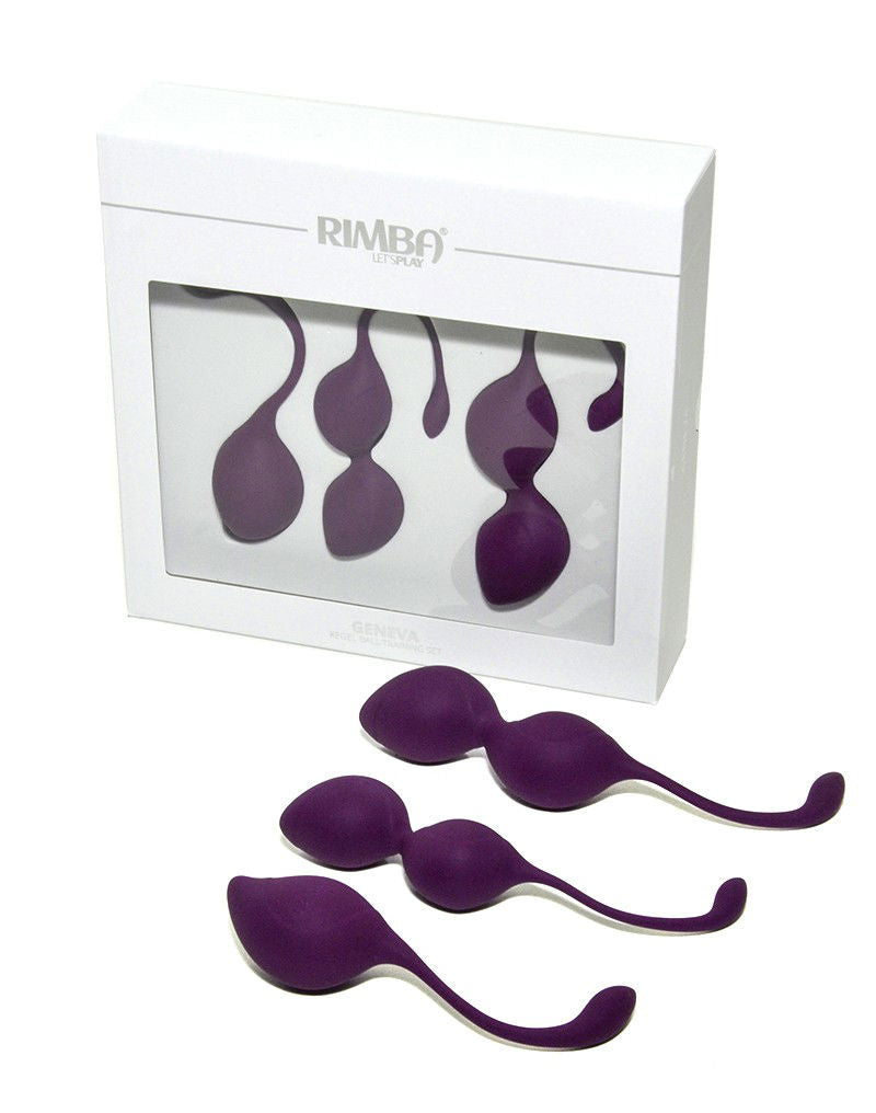Rimba Toys - Geneva - Kegel Balletjes Training Set - Paars