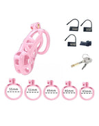 Rimba P-Cage - P-Cage PC01 - Peniskooi Maat L - Roze