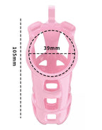 Rimba P-Cage - P-Cage PC01 - Peniskooi Maat L - Roze