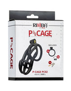Rimba P-Cage - P-Cage PC02 - Peniskooi Maat L - Zwart
