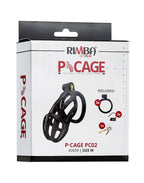 Rimba P-Cage - P-Cage PC02 - Peniskooi Maat M - Zwart