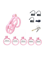 Rimba P-Cage - P-Cage PC02 - Peniskooi Maat M - Roze