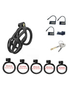 Rimba P-Cage - P-Cage PC02 - Peniskooi Maat S - Zwart