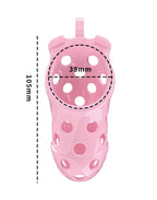 Rimba P-Cage - P-Cage PC03 - Peniskooi Maat L - Roze