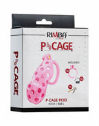 Rimba P-Cage - P-Cage PC03 - Peniskooi Maat L - Roze