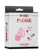 Rimba P-Cage - P-Cage PC03 - Peniskooi Maat S - Roze