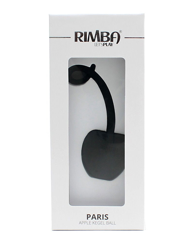 Rimba Toys - Paris - Appelvormige Kegelbal - Zwart