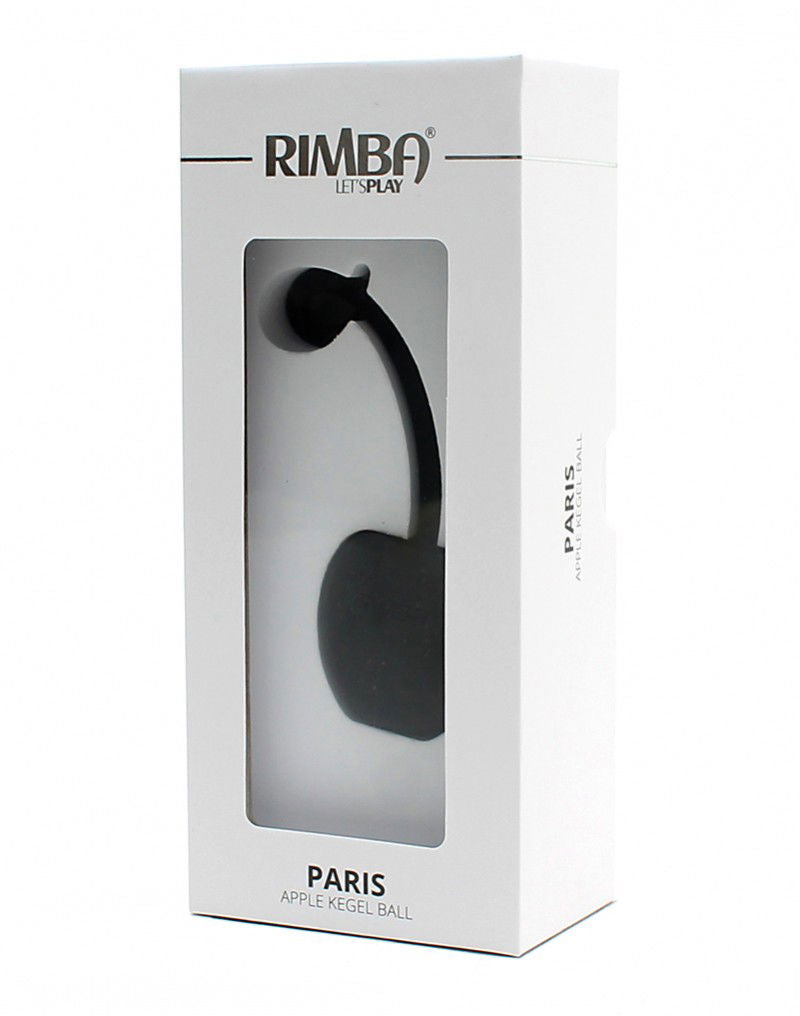 Rimba Toys - Paris - Appelvormige Kegelbal - Zwart