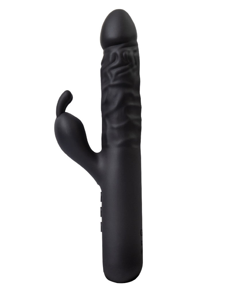 Rimba Toys - Sensual Nights SN06 - Realistische Rabbit Vibrator - Zwart