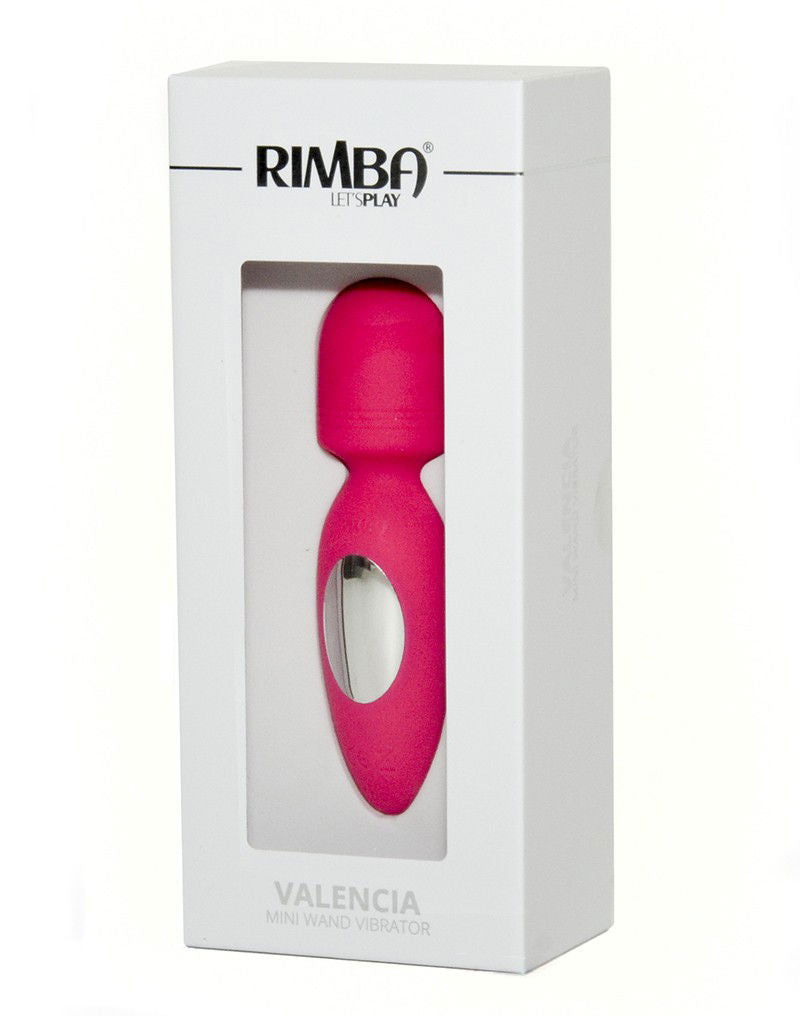 Rimba Toys - Valencia - Mini Wand Vibrator - Roze