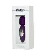 Rimba Toys - Valencia - Mini Wand Vibrator - Paars