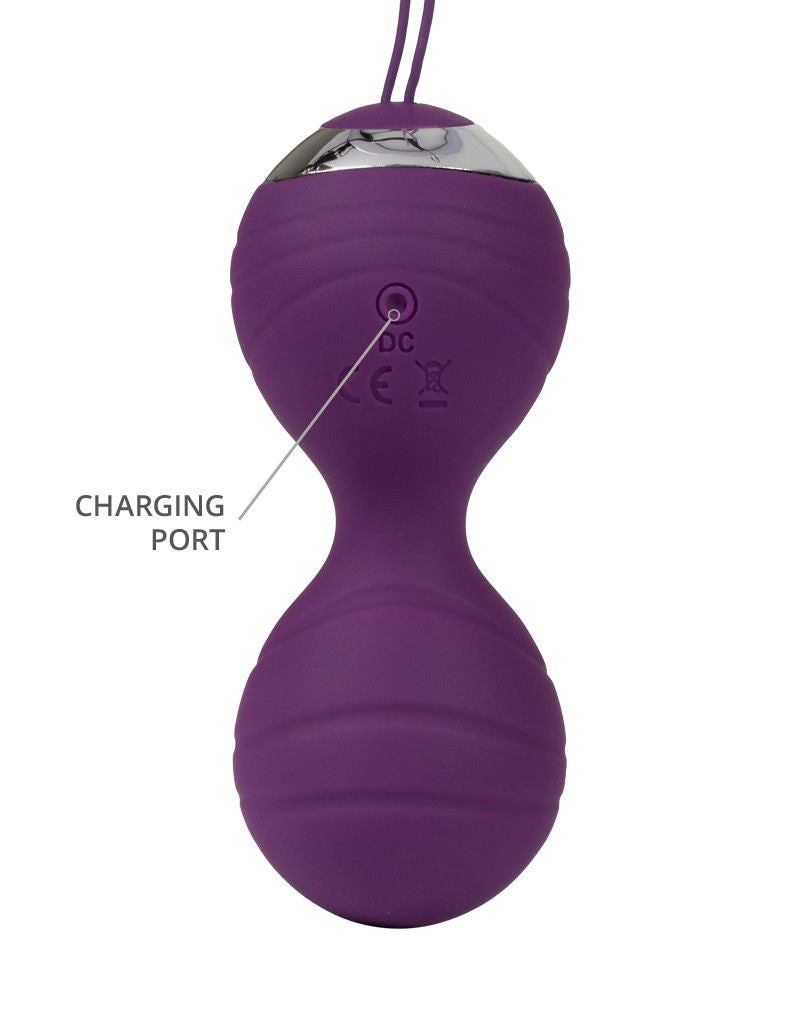 Rimba Toys - Venice - Vibrerend Ei met Afstandsbediening - Paars