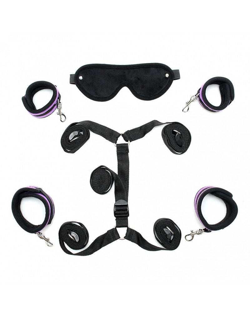 Rimba - Soft Bondage Onder het bed of matras soft bondage boeien set