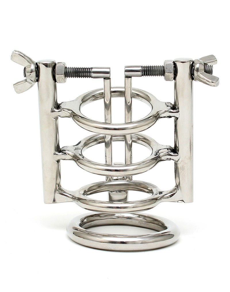 Rimba - Urethral Stretcher with Cockring and padlock