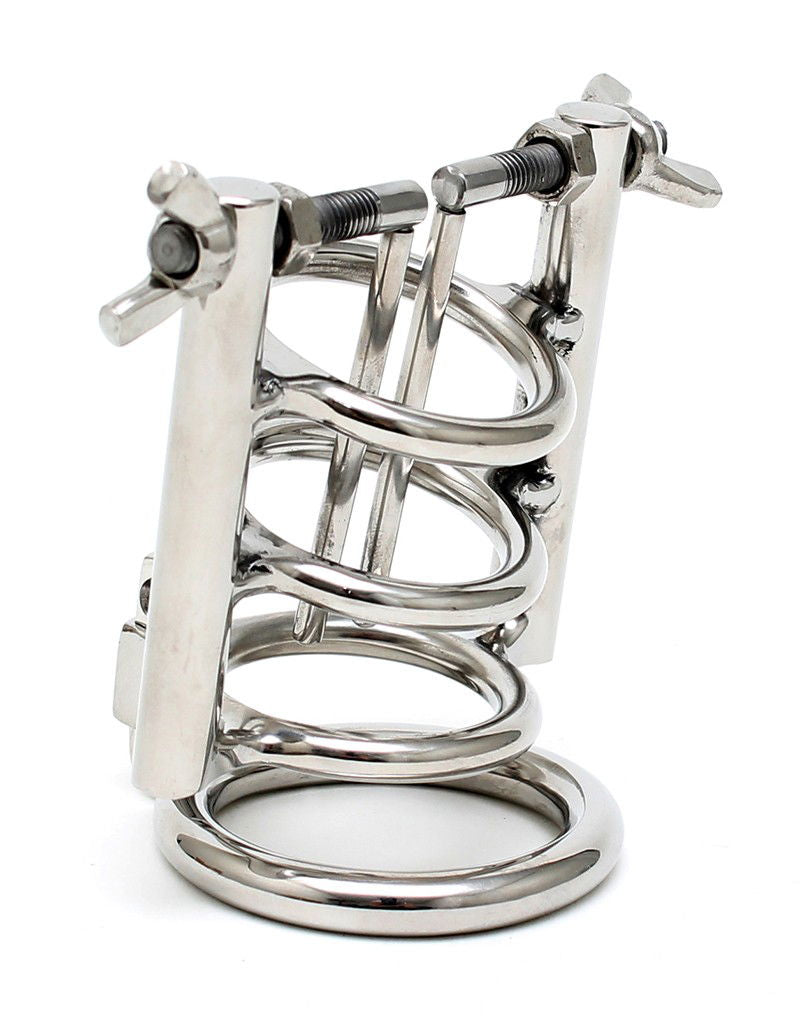 Rimba - Urethral Stretcher with Cockring and padlock