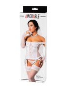 Amorable by Rimba -  Bruidscorset (7 delig) - Wit