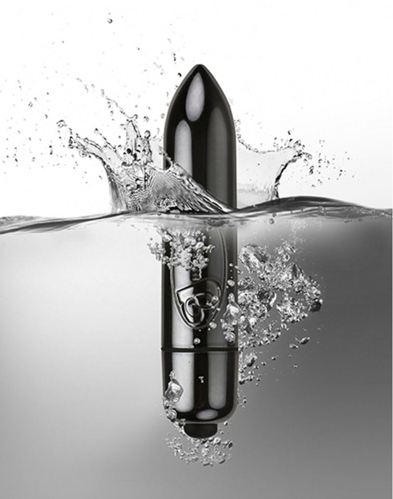 Rocks-Off RO-80mm Midnight Metal - Bullet vibrator
