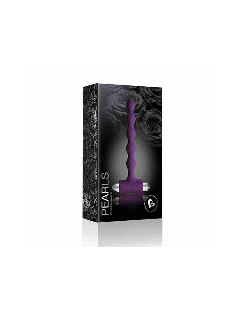 Rocks-Off - Petite Sensations Pearls - Anale Vibrator - Paars