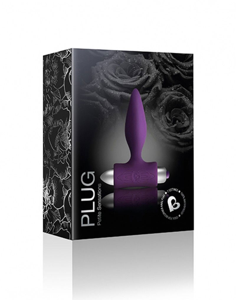 Rocks-Off - Petite Sensations Plug - Anale Vibrator - Paars