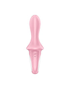 Satisfyer - Air Pump Booty 5+ - Opblaasbare Anale Vibrator (met App Control) - Roze