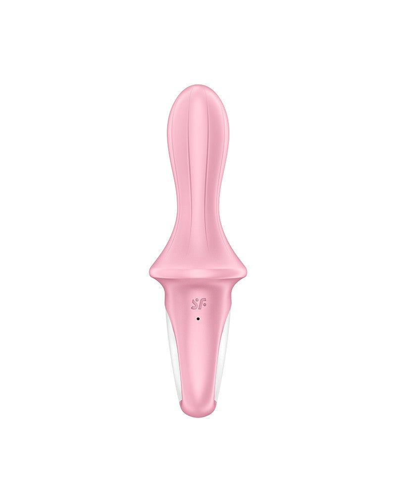 Satisfyer - Air Pump Booty 5+ - Opblaasbare Anale Vibrator (met App Control) - Roze