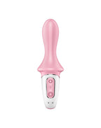 Satisfyer - Air Pump Booty 5+ - Opblaasbare Anale Vibrator (met App Control) - Roze