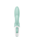 Satisfyer - Air Pump Bunny 5+ - Opblaasbare Rabbit Vibrator (met App Control) - Mint