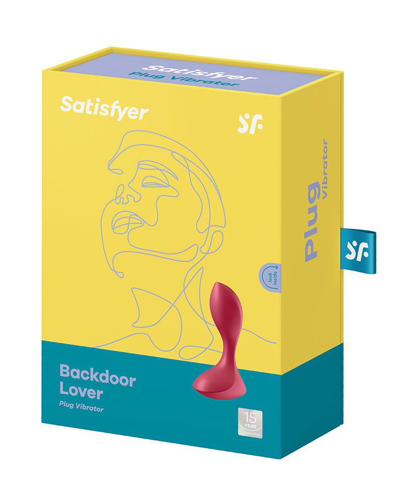 Satisfyer - Backdoor Lover - Anaal Vibrator - Rood