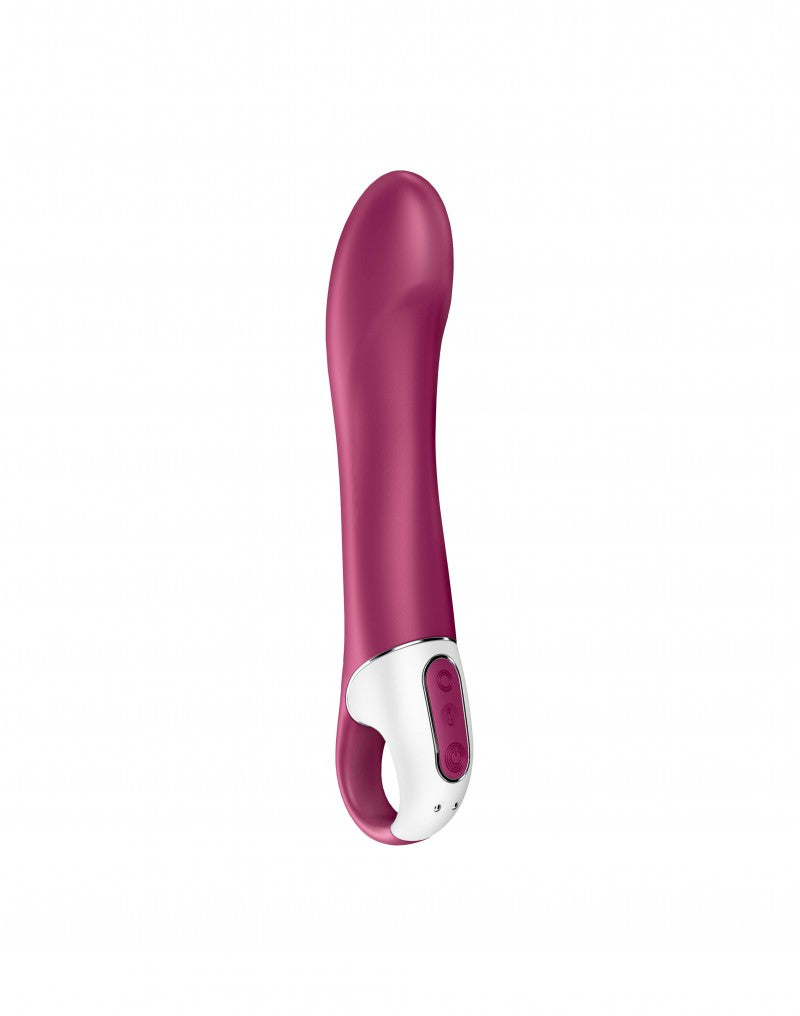 Satisfyer - Big Heat - Verwarmde G-Spot Vibrator - Berry