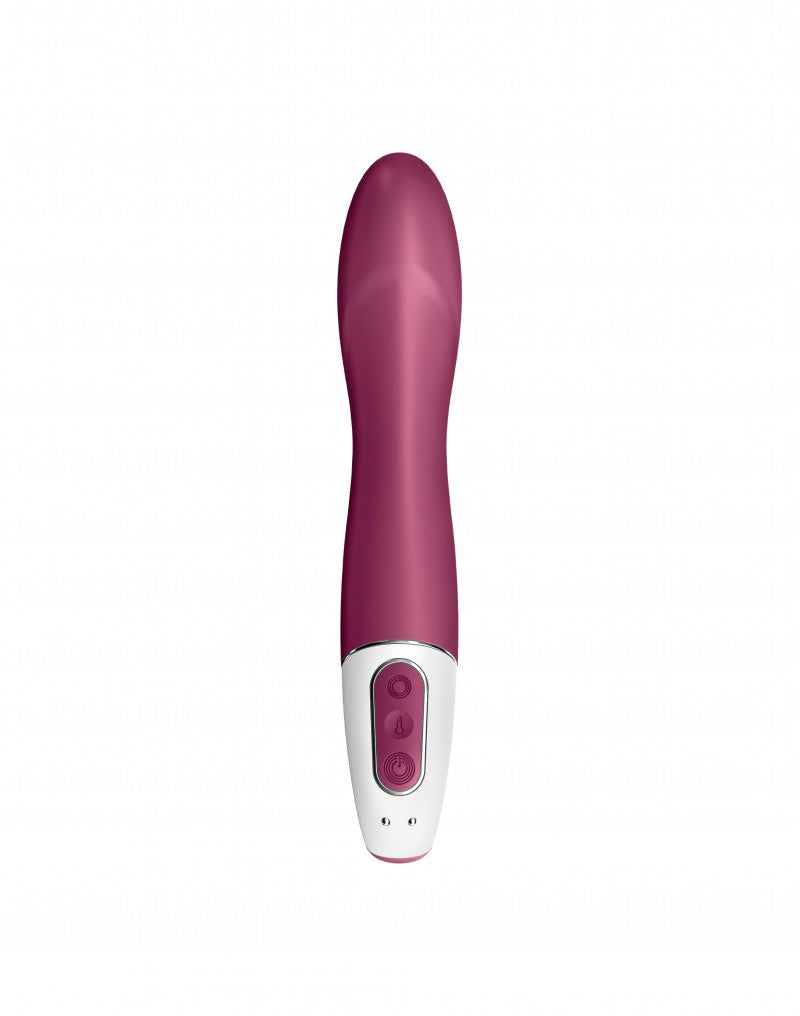 Satisfyer - Big Heat - Verwarmde G-Spot Vibrator - Berry