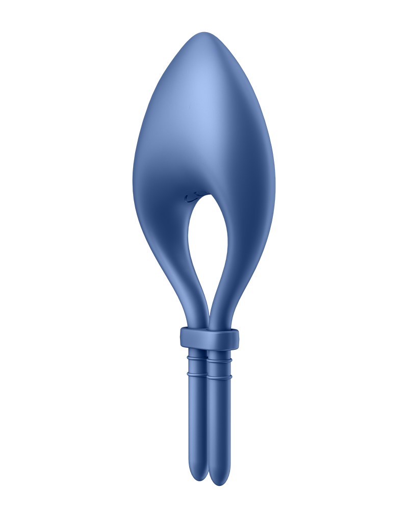 Satisfyer - Bullseye - Cockring Vibrator - Blauw
