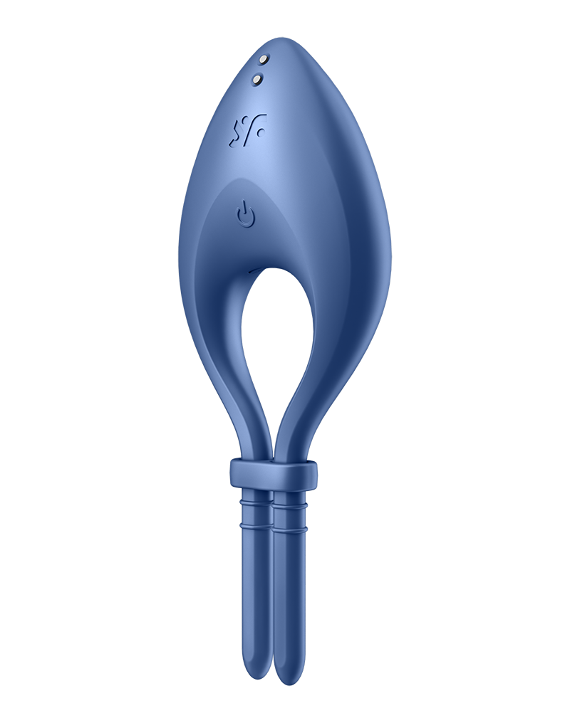 Satisfyer - Bullseye - Cockring Vibrator - Blauw