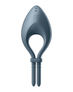 Satisfyer - Bullseye - Cockring Vibrator - Donkerblauw