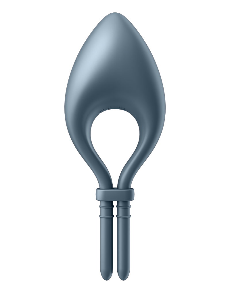 Satisfyer - Bullseye - Cockring Vibrator - Donkerblauw