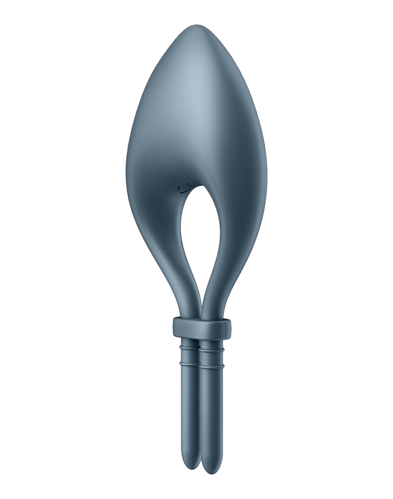 Satisfyer - Bullseye - Cockring Vibrator - Donkerblauw