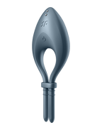 Satisfyer - Bullseye - Cockring Vibrator - Donkerblauw