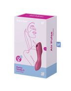 Satisfyer - Curvy Trinity 3 - 3-in-1 Vibrator - Rood
